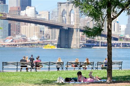 Researchers say parks relieve stress