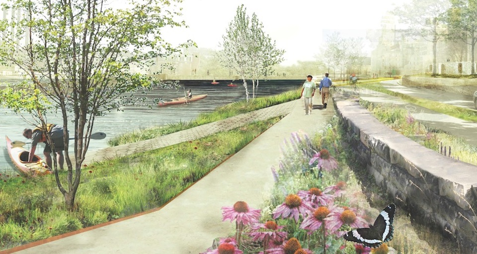 MPF releases schematic vision for a new public gateway to the only true waterfall on the Mississippi River