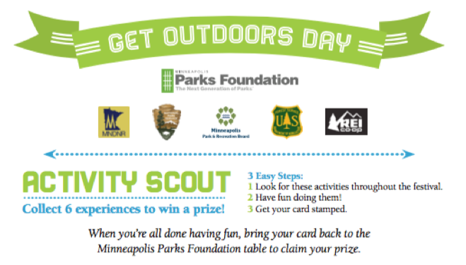 This Sat, June 11: It’s Minne mania and a treasure hunt. Find us at Get Outdoors Day!