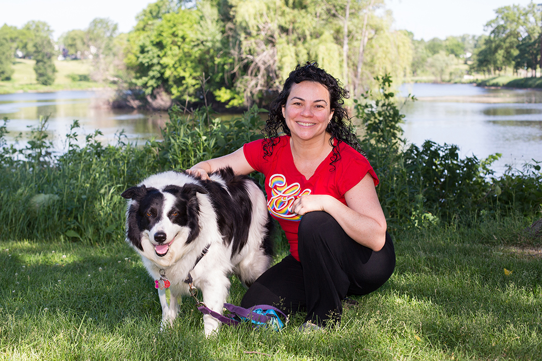 Humans of Minneapolis: Beliza (with Oveja), Powderhorn Park