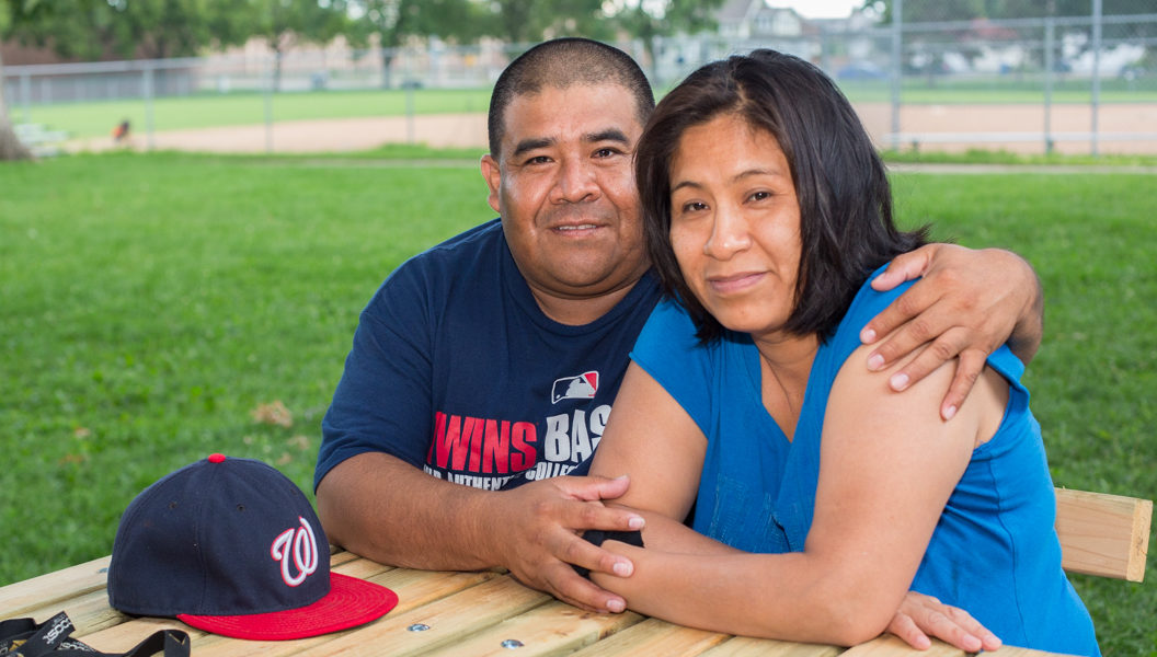 Humans of Minneapolis: Roberto & Aurelia, Martin Luther King Park