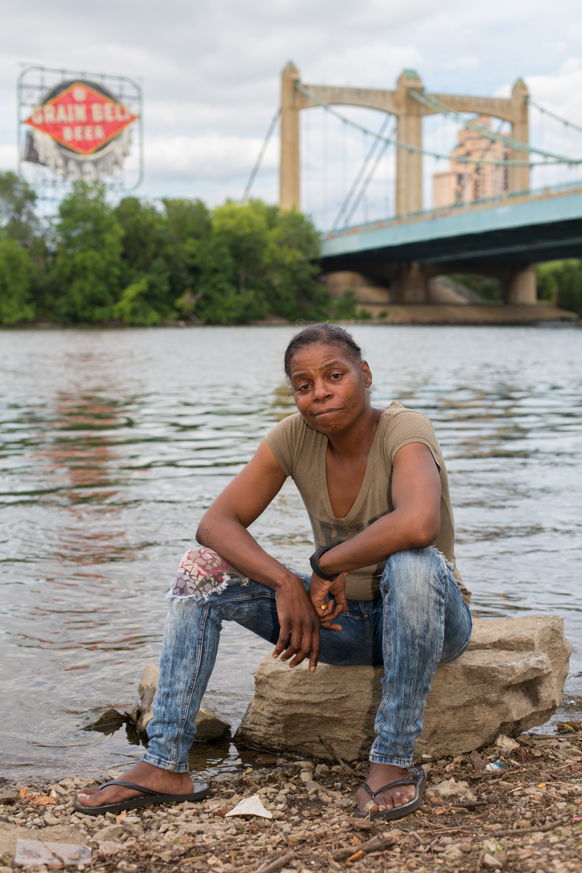 Humans of Minneapolis: Nicole, First Bridge Park