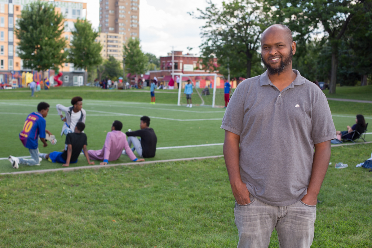 Humans of Minneapolis: Ahmed, Currie Park